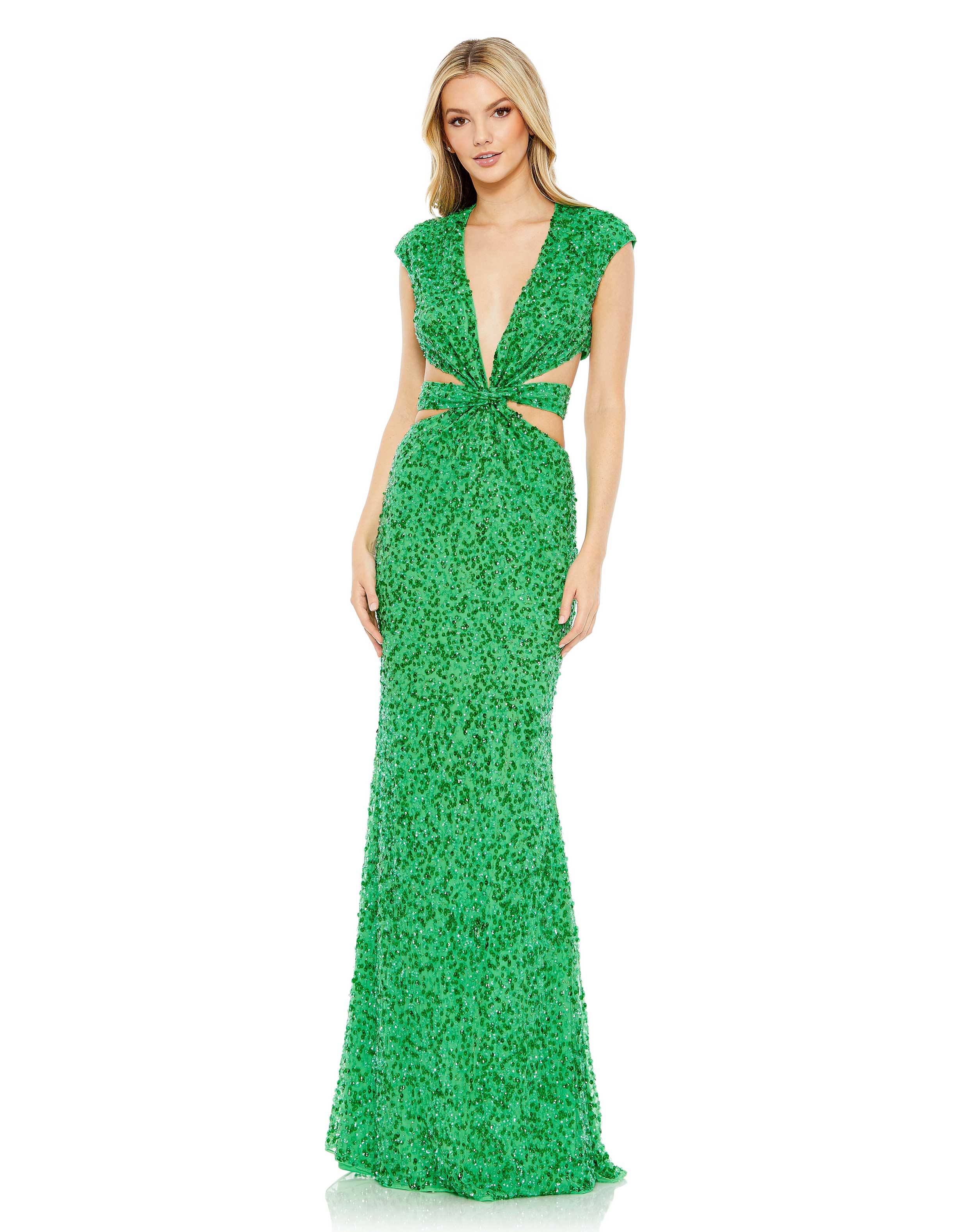 Spring Green Dress Mac Duggal