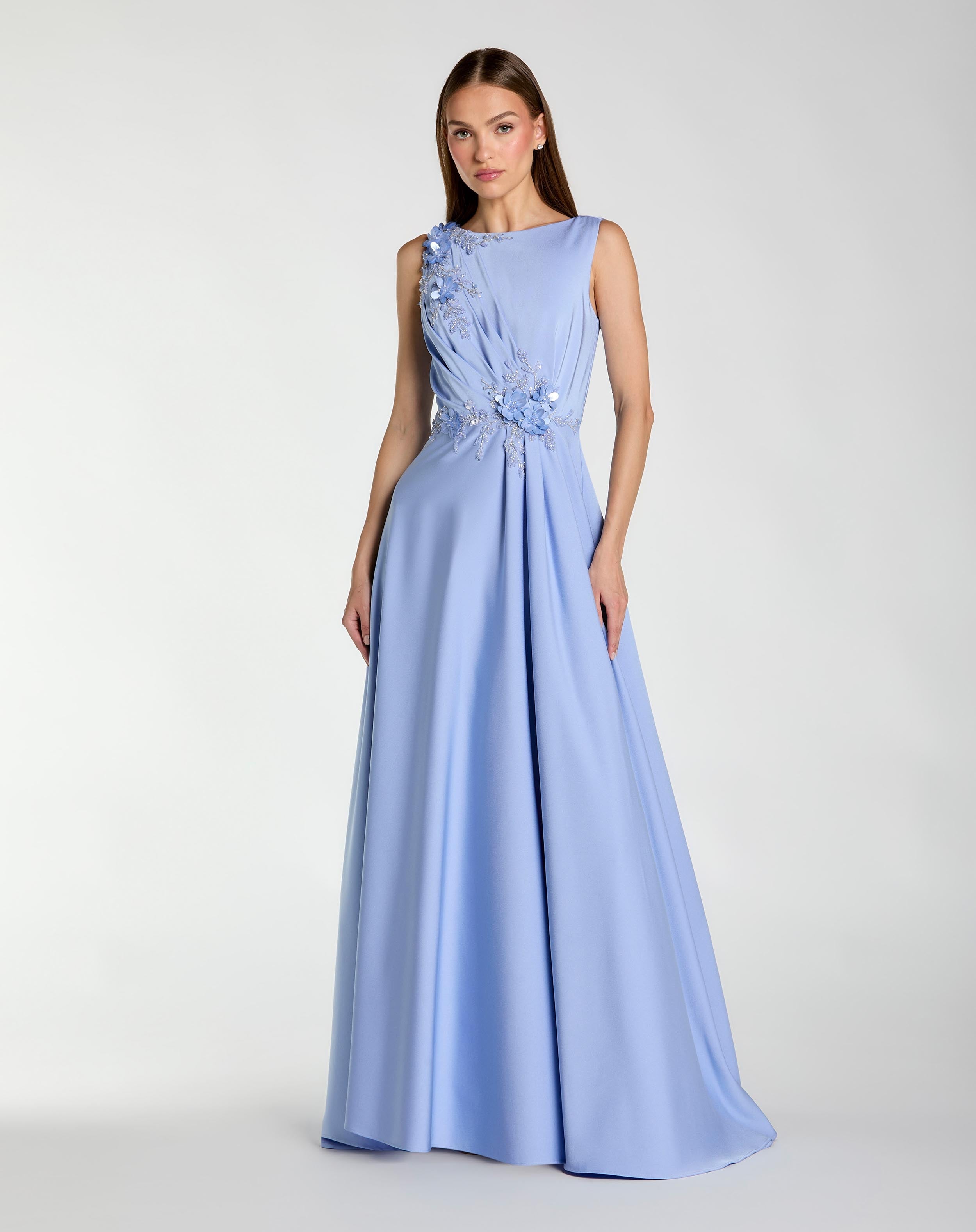 bridesmaid dress orange Burnt Orange Mermaid Strapless Dress