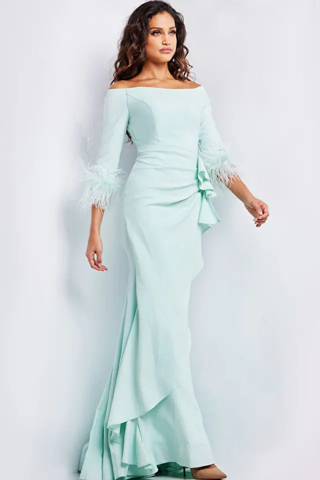 Jovani Evenings Dress 24195 Mint / 16