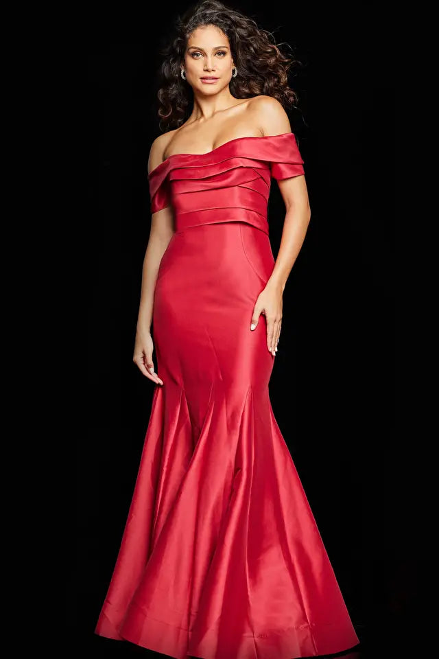 Jovani 26187 Dress Burgundy / 8