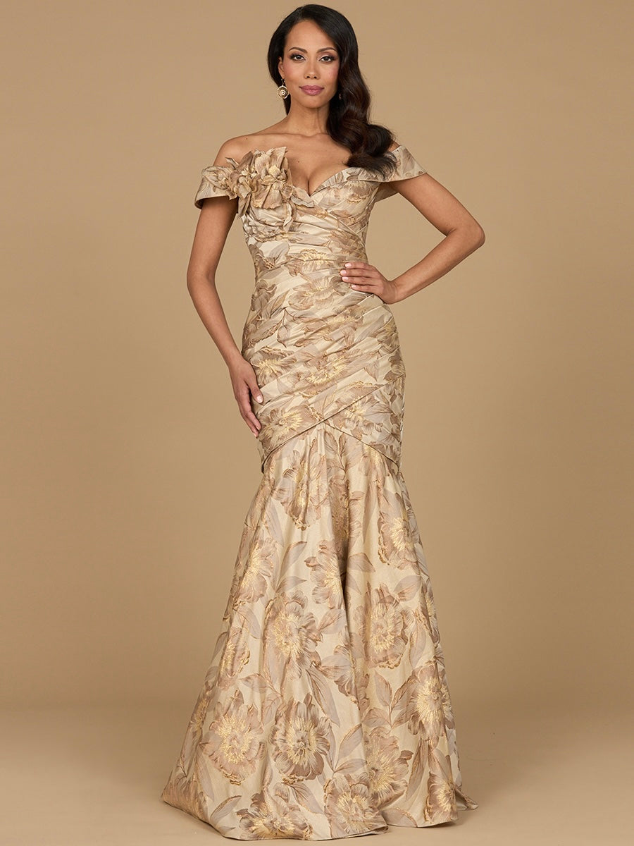 Lara 28920 Dress Champagne Gold / 16