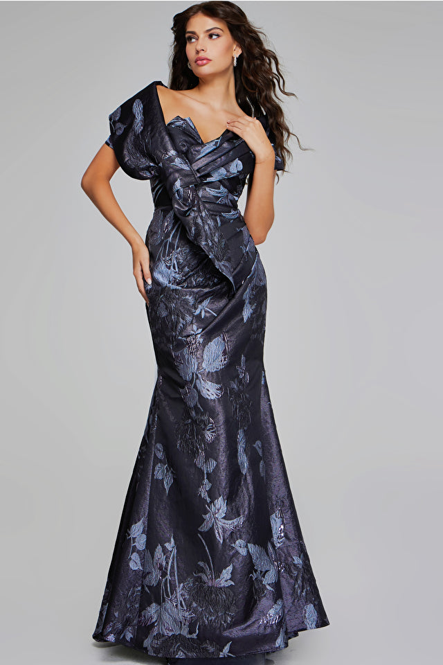 Jovani 40309 Prom Dress - Grey Multi