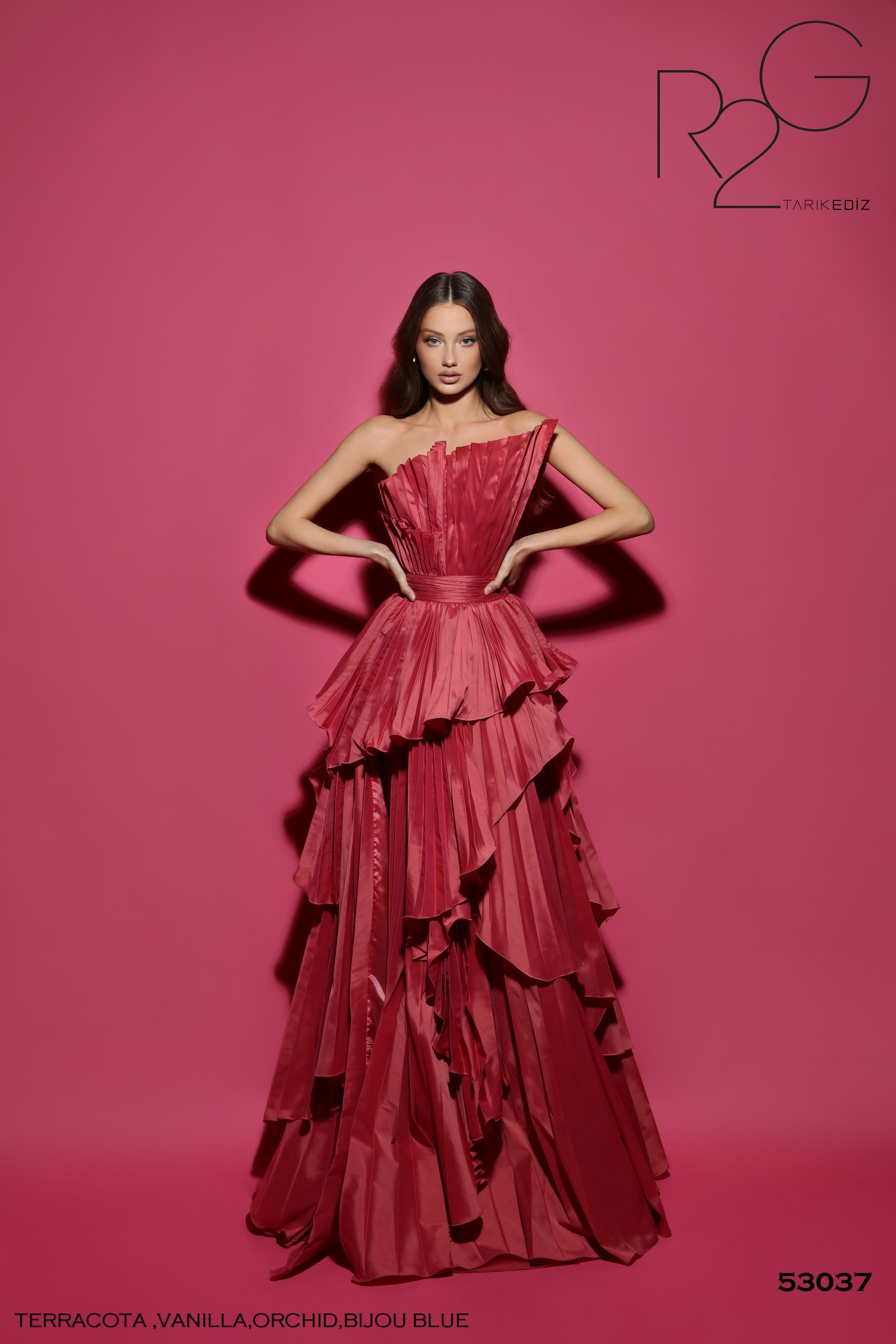 Tarik Ediz 53037 Prom Dress - Terra Cotta | NewYorkDress Tarik Ediz 53037 Prom Dress - Terra Cotta | NewYorkDress