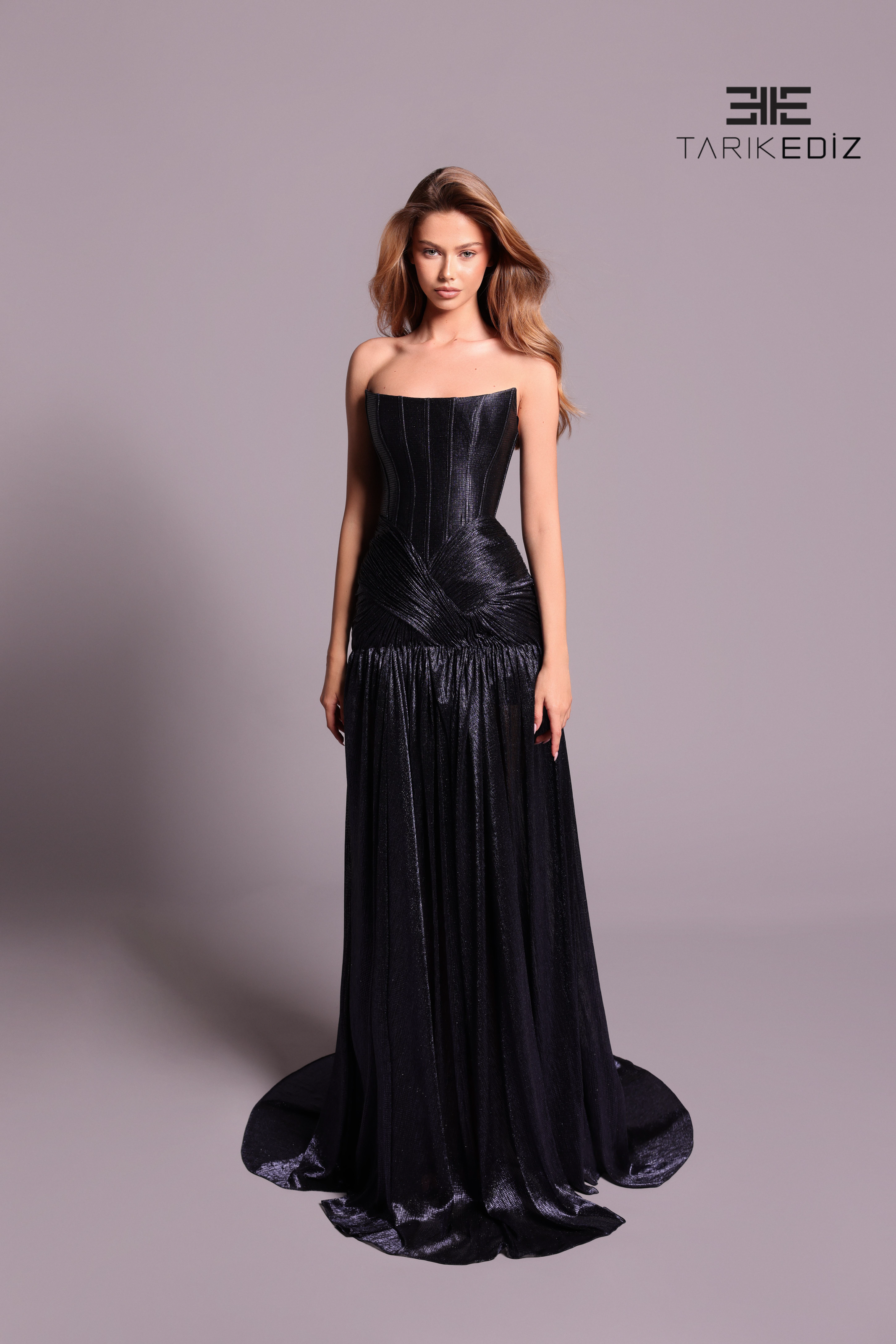 Tarik Ediz 99055 Dress | FOSTANI