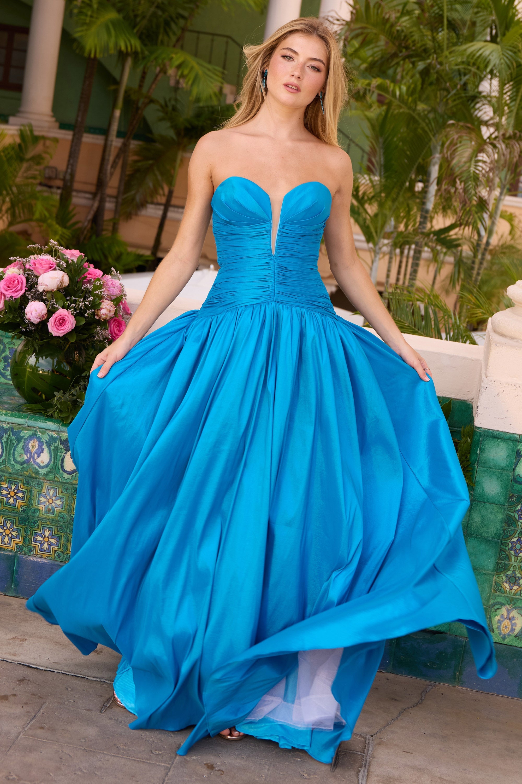 Ava Presley 42261 Sweetheart Strapless Drop Waist Prom Dress 2026 Ava Presley 42261 Sweetheart Strapless Drop Waist Prom Dress 2026