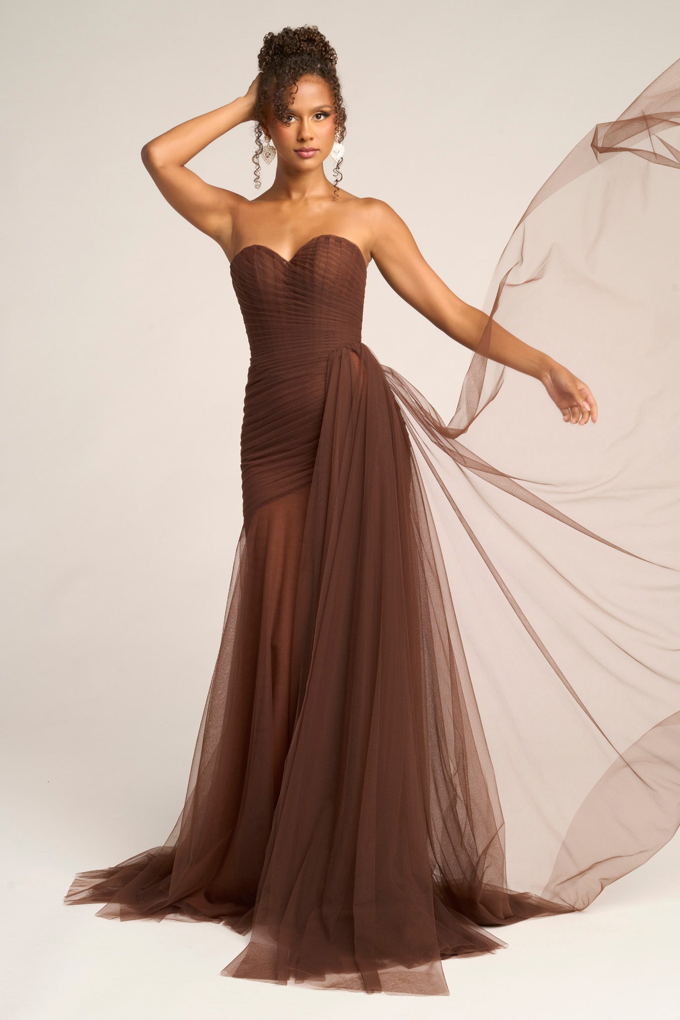 Portia and Scarlett PS26307E Sweetheart Strapless Fitted Prom Dress 2026