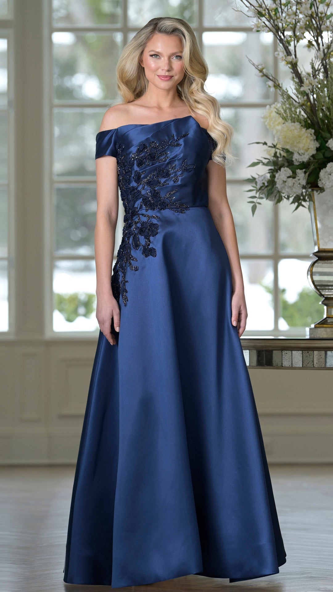 navy off the shoulder mother of the bride dress Rina Di Montella RD3501 Off-the-Shoulder Cap Sleeve DEEP ROSE / 16 2/12/24 shoulder wedding dress crafted Primary colour:Off White Slow Cooker Turkey Stuffing