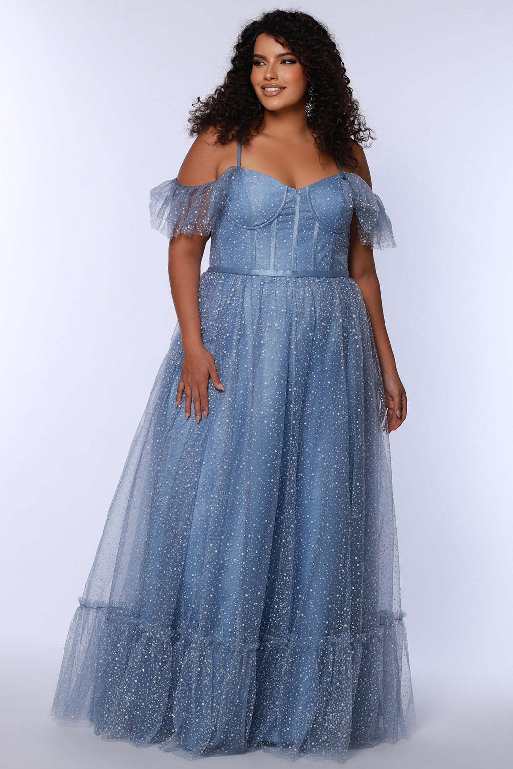 closet bridesmaid dresses Sydneys Closet SC7415 Prom Dress - Kiwi main image 1