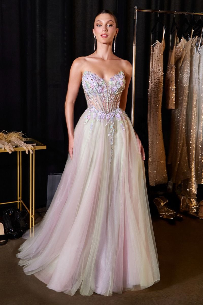 Ladivine CD2418 Sweetheart Corset Prom 2026 Dress