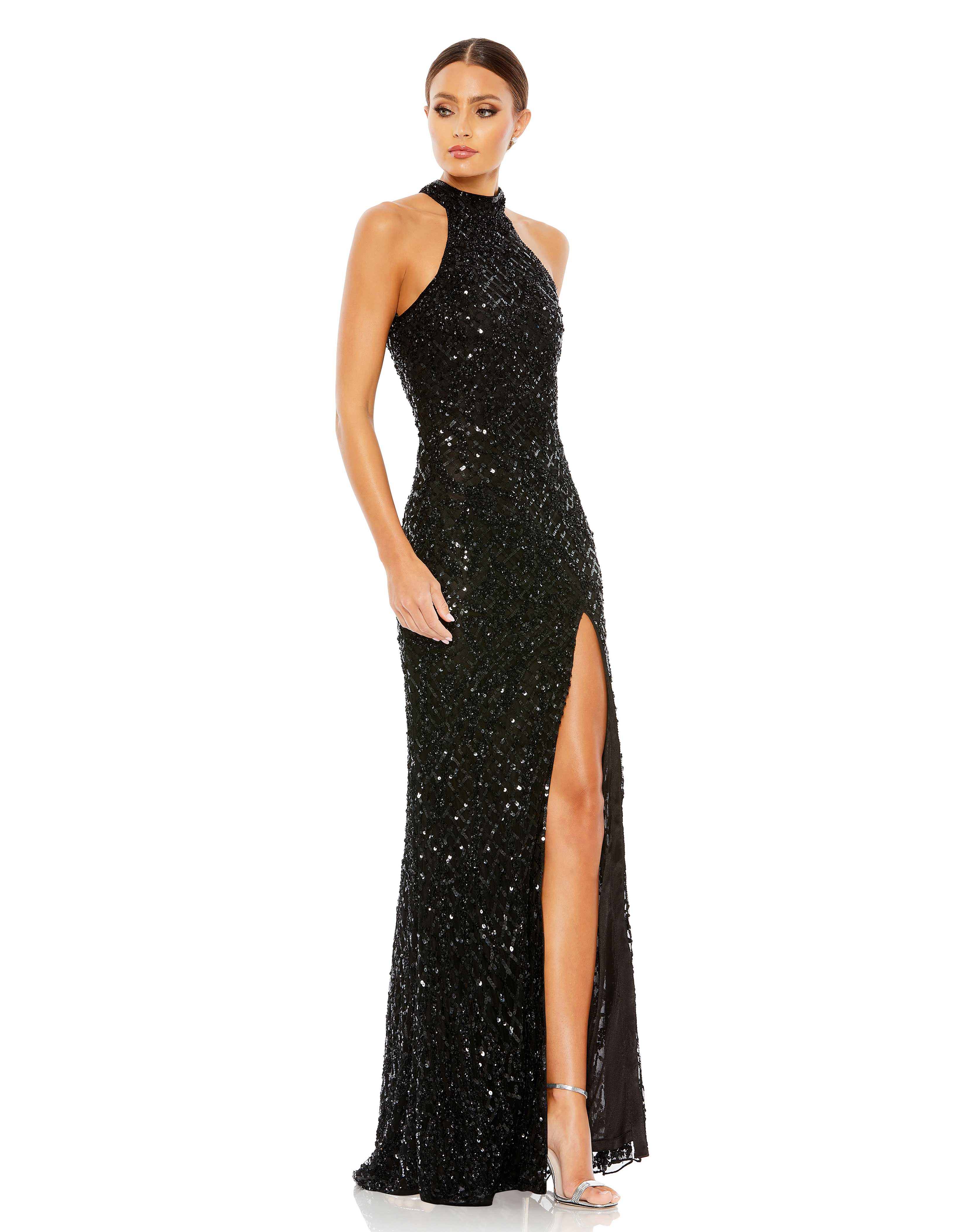 Mac Duggal Halter Dress