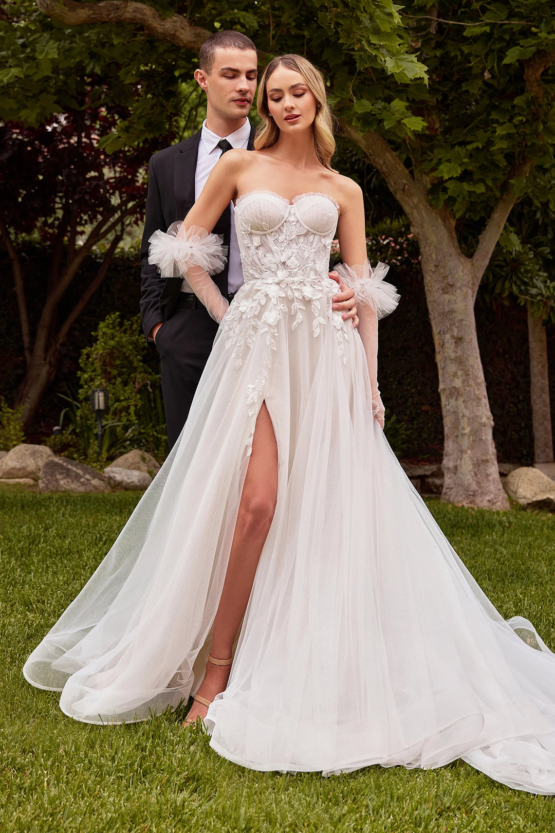 CINDERELLA CD859W DRESS - FOSTANI