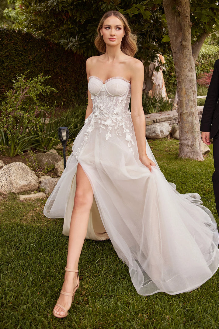 CINDERELLA CD859W DRESS - FOSTANI