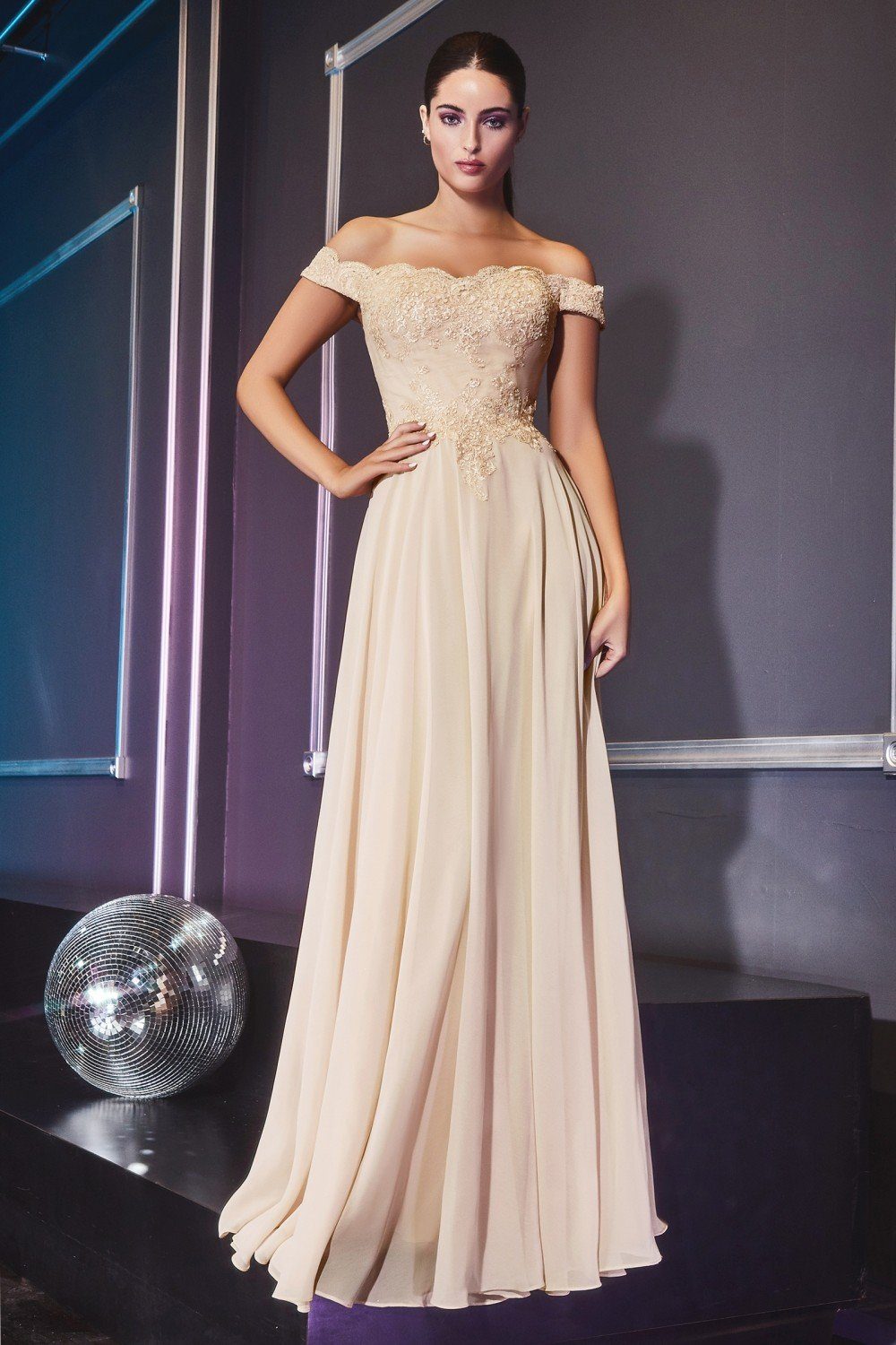 Cinderella Divine 7258 Dress - FOSTANI