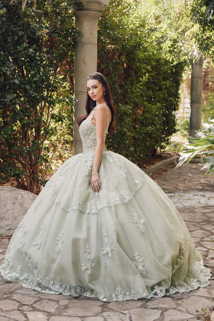 Juliet JT1450J ball gown side view