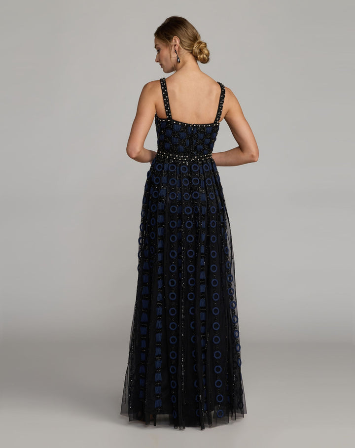 Mac Duggal 10106 Sleeveless Embellished A-line Dress