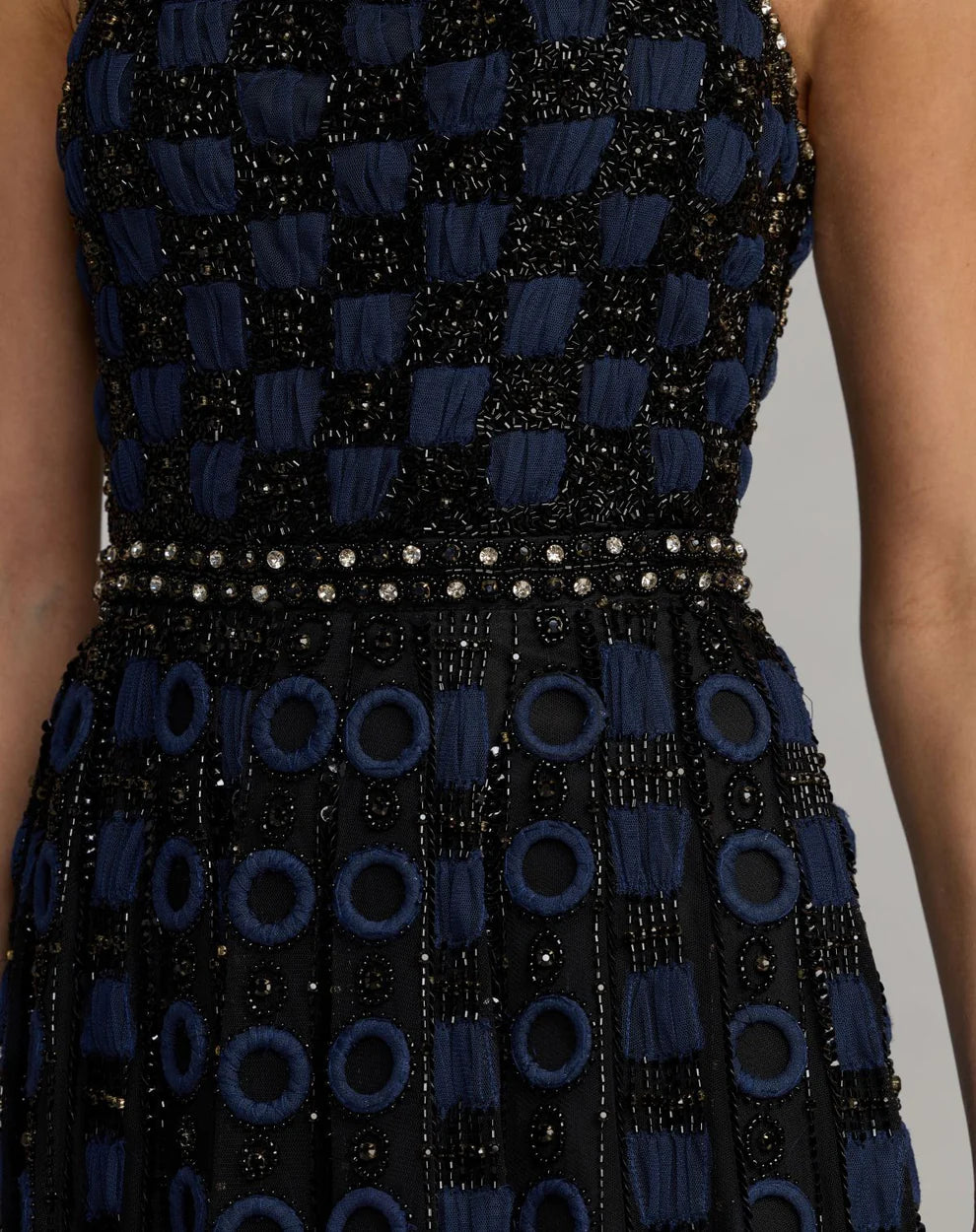 Mac Duggal 10106 Sleeveless Embellished A-line Dress