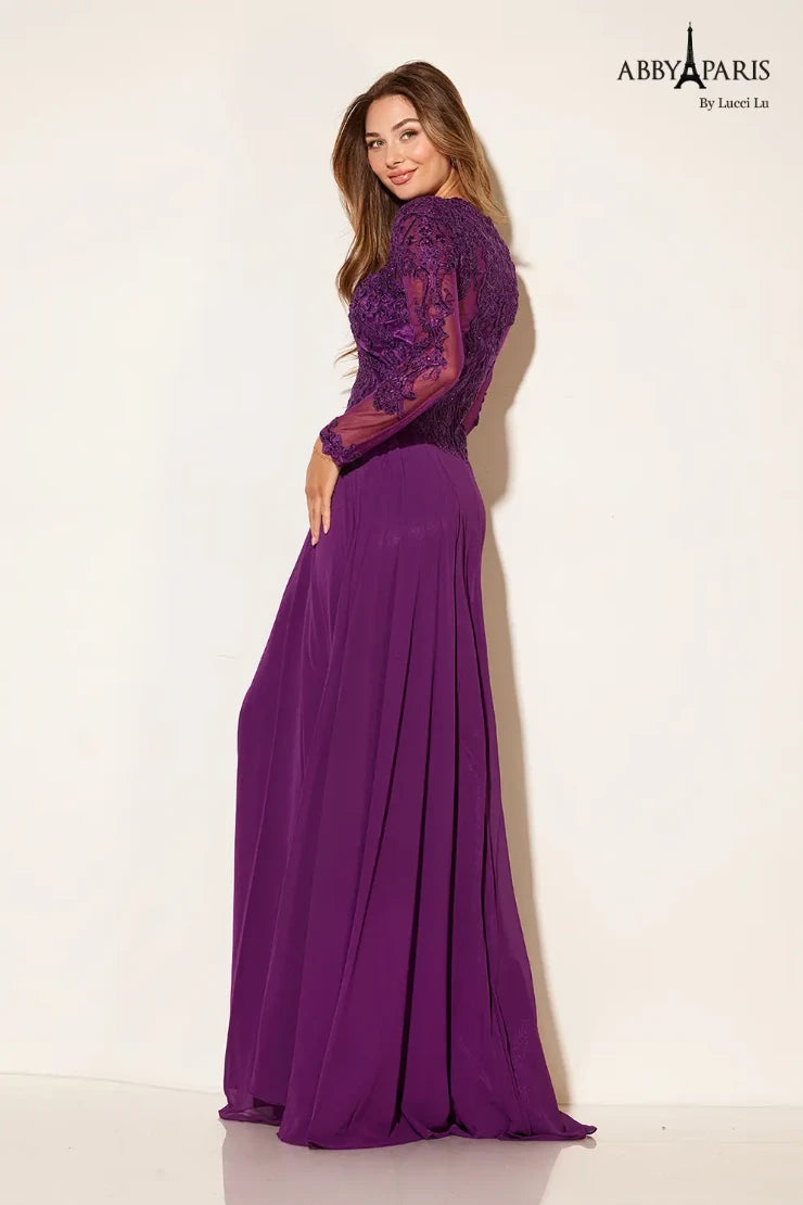 Abby Paris 96044W Dress - FOSTANI.com