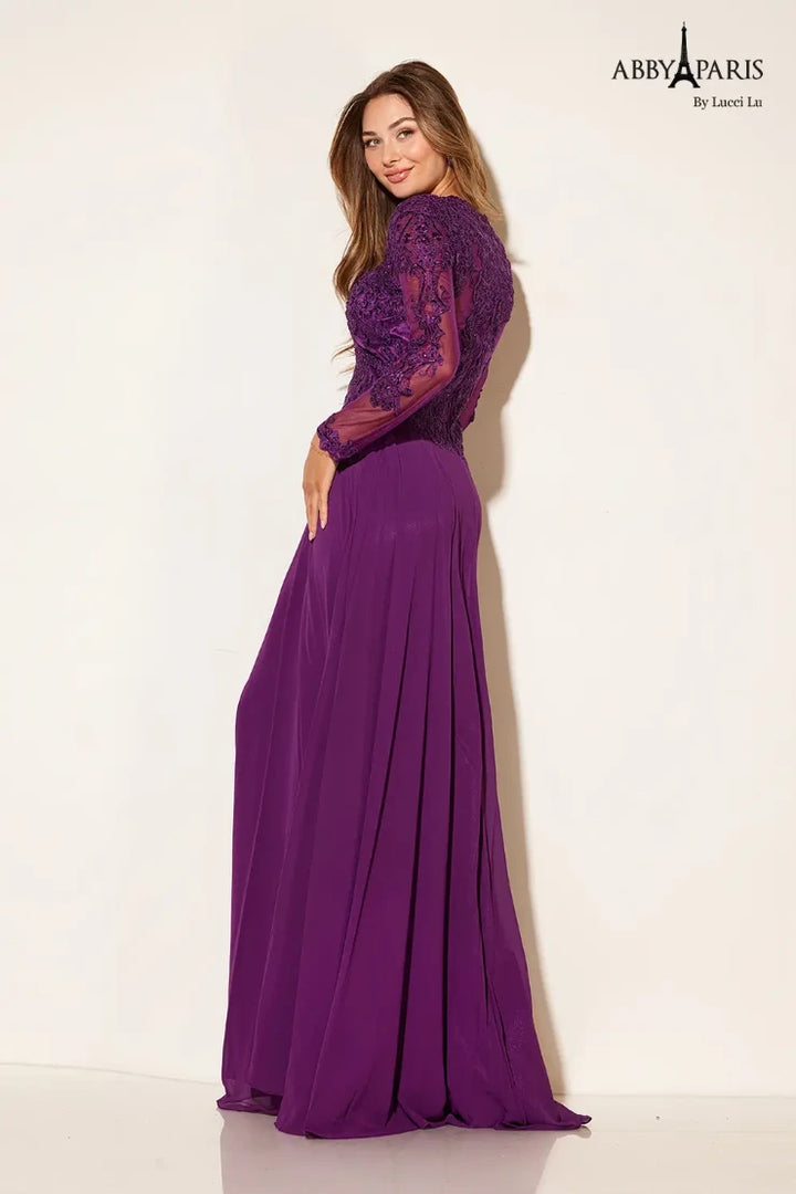 Abby Paris 96044W Dress - FOSTANI.com