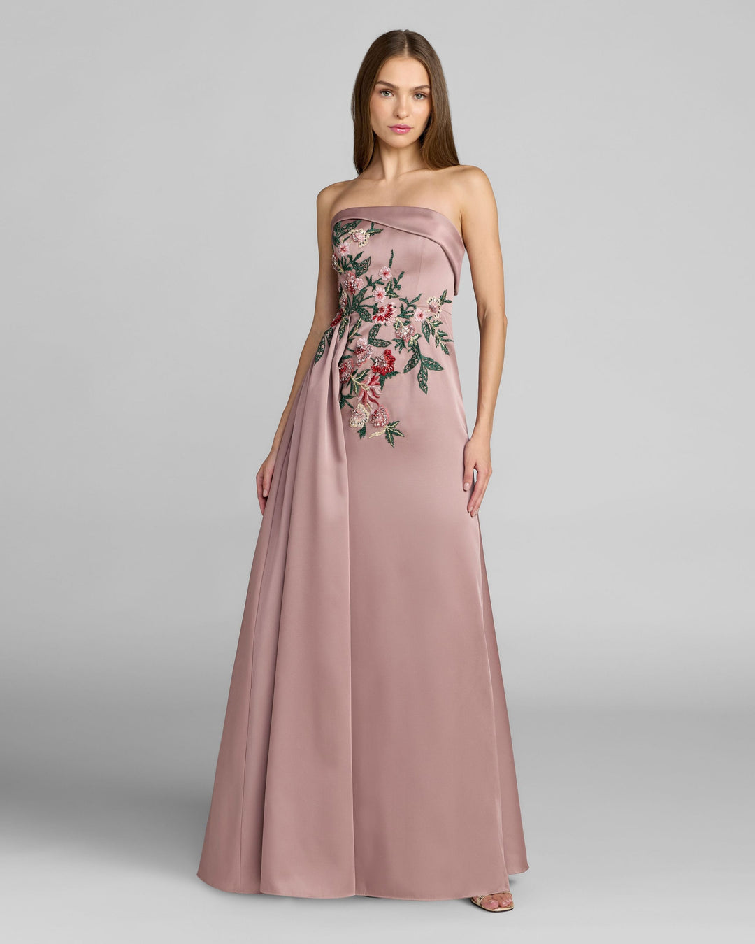 gold dress nearby Gorgeous Gold A-line Sweetheart Satin Long Dresses, FC7047 Dairy Bridal