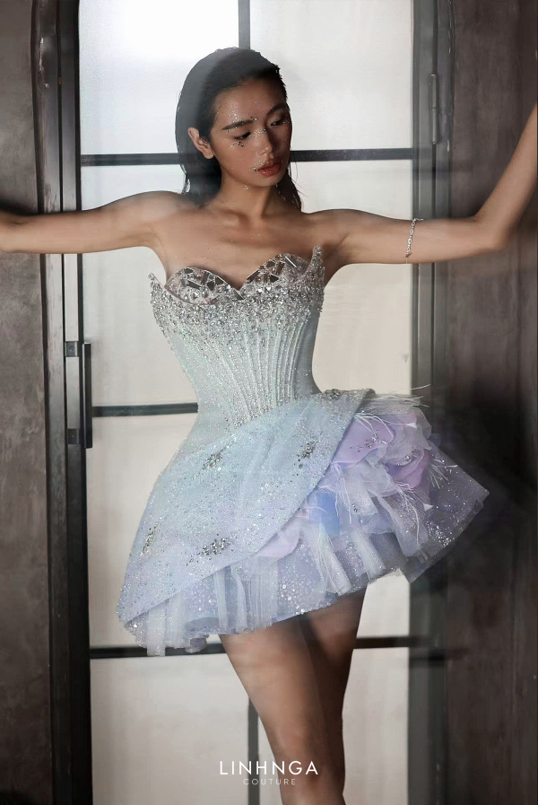 Linh Nga ALT078 Dress - FOSTANI.com