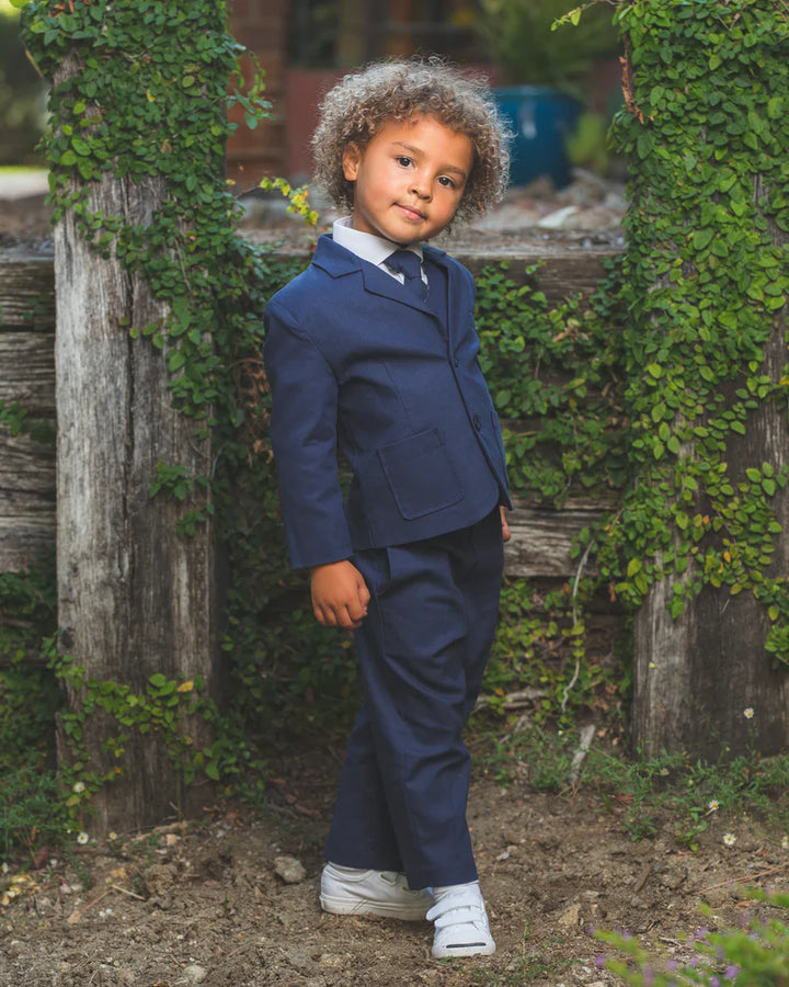 Peanut Butter Collection Joey Safari Indigo suit