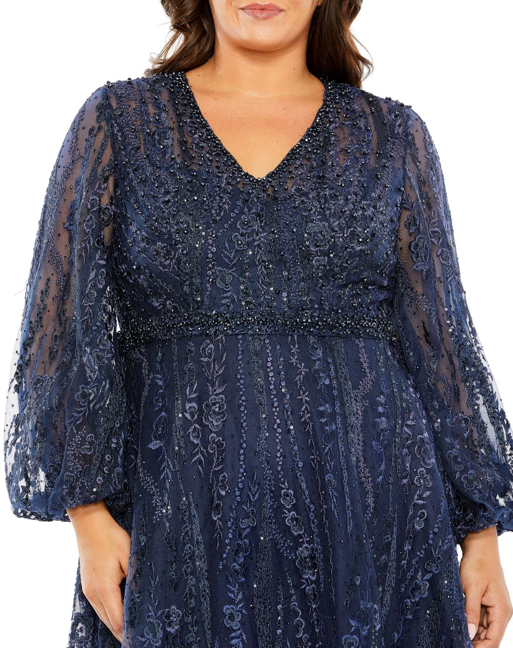 blue dress for baby girl Mac Duggal 20472 Dress