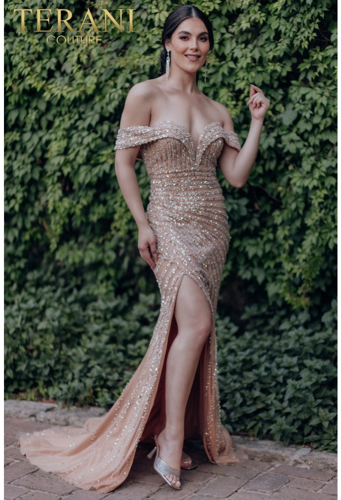 TERANI 232GL1491 DRESS | FOSTANI