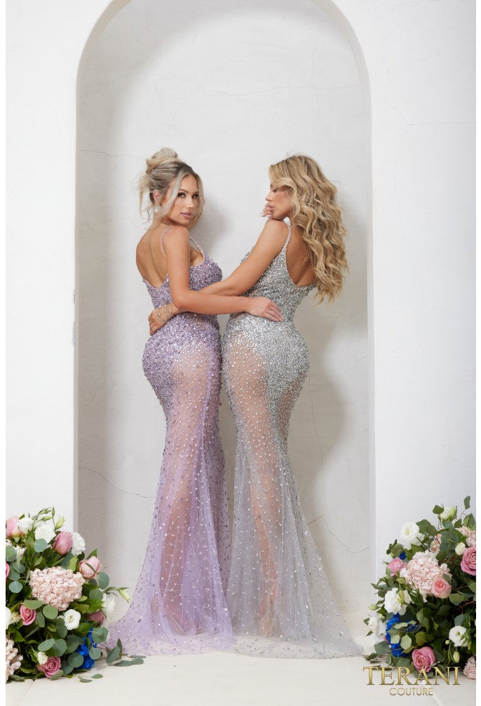 terani couture prom dresses Terani Couture 241P2136 prom dress 24 / SUNFLOWER