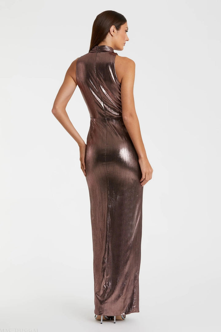 Mac Duggal 27085 High Neck Sleeveless Gown