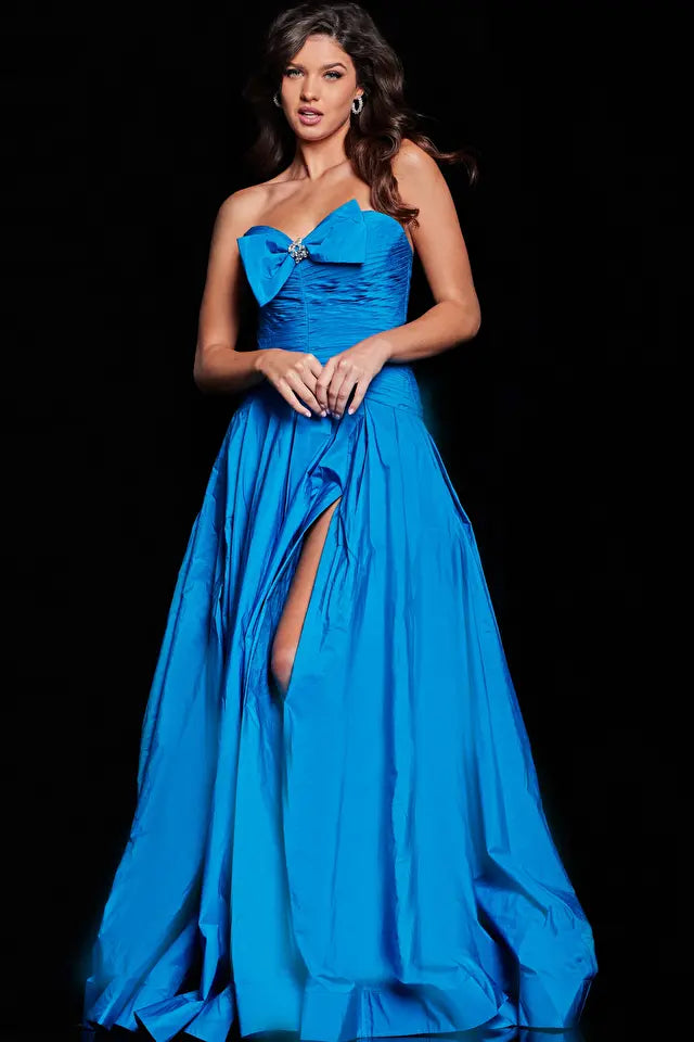 Jovani 37066 Dress Peacock / 4 Jovani 37066 Dress Peacock / 4