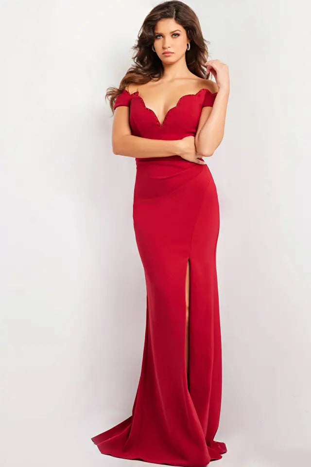 princess polly baby blue dress Cranberry Martini Velvet Midi in Red M / Red main image 0
