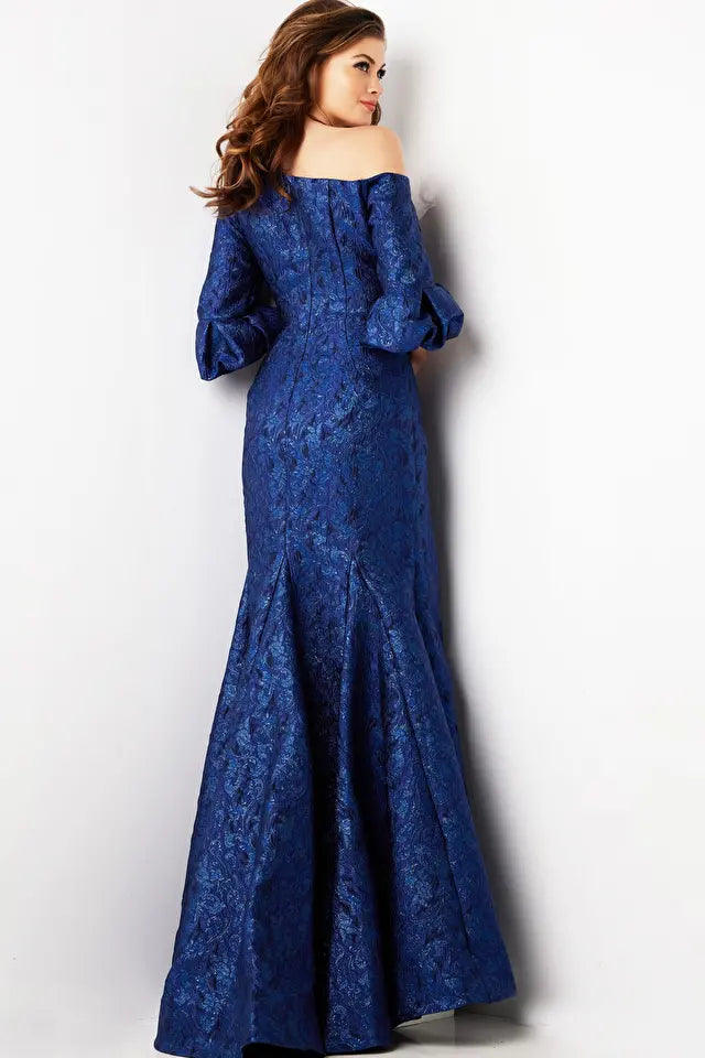 chinese dress ladies Jovani 38791 Prom Dress - Navy