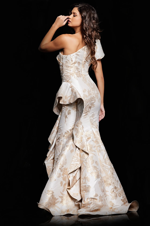 Jovani Evenings Dress 38935 Gold / 6