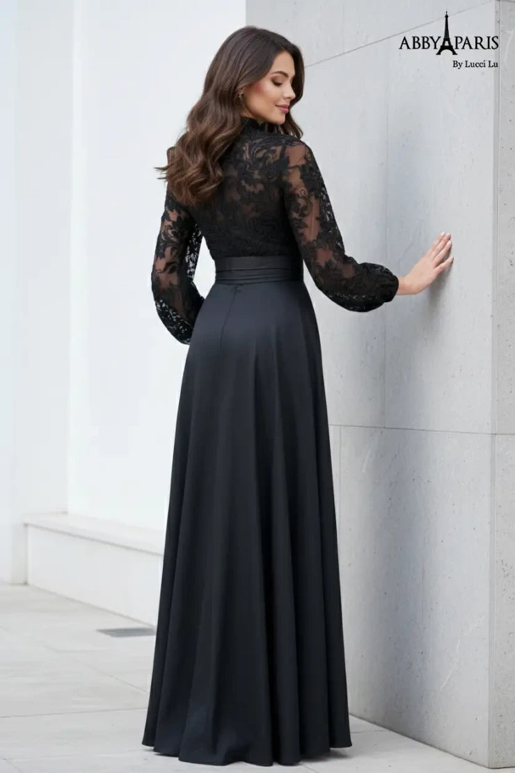 abby paris black dress Abby Paris 90254 Dress