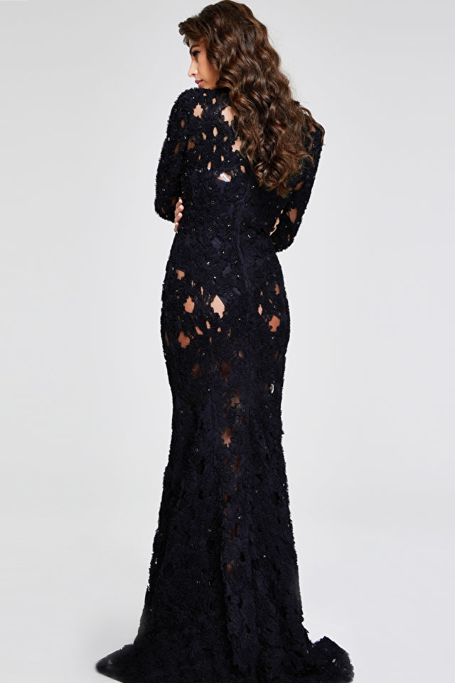 Jovani Evenings Dress 40743 Black / 10