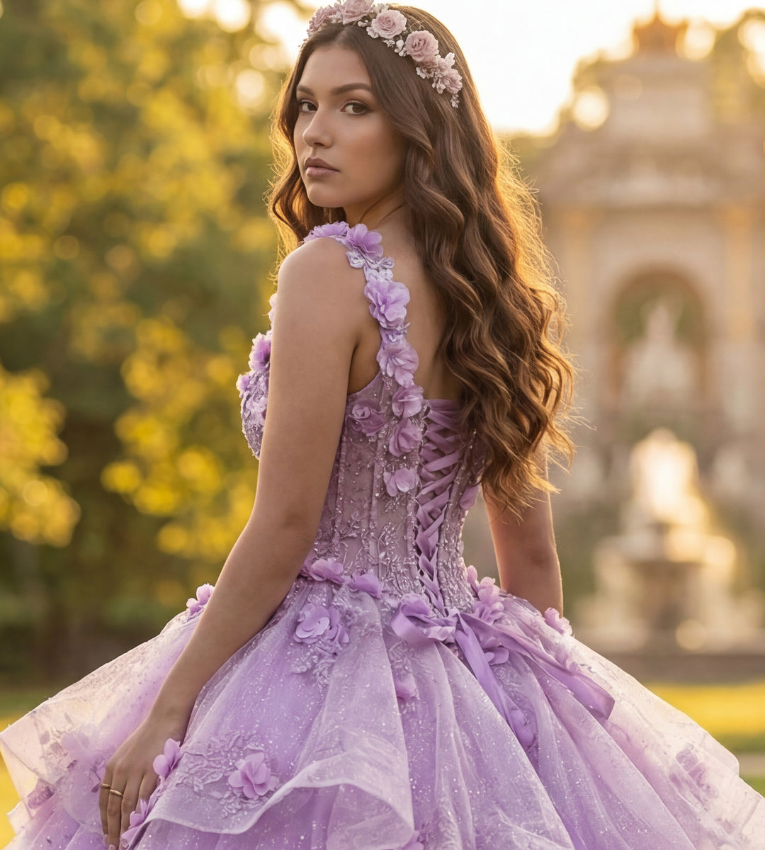 Jovani Q43810 Sweetheart Sleeveless Corset Quinceanera Dress