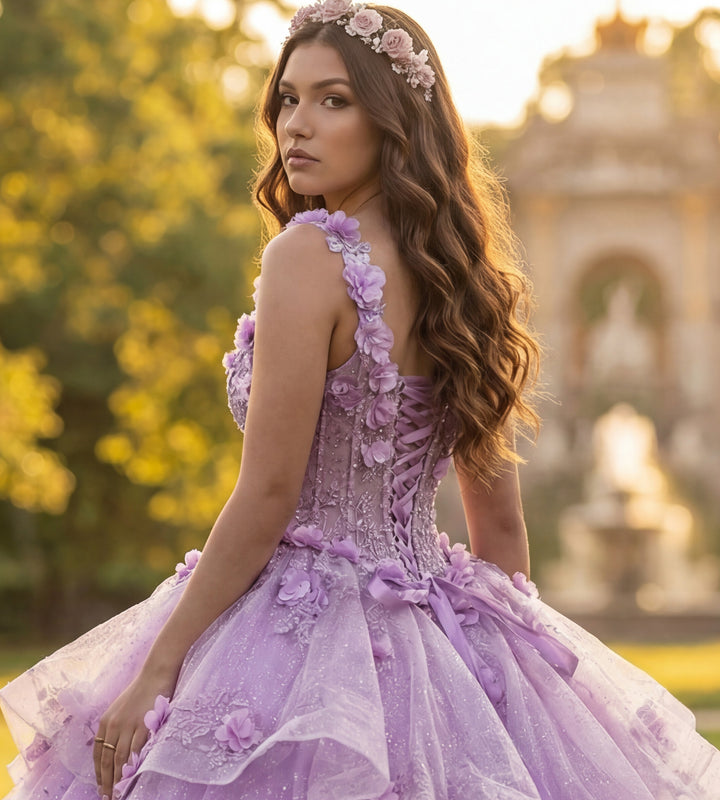Jovani Q43810 Sweetheart Sleeveless Corset Quinceanera Dress