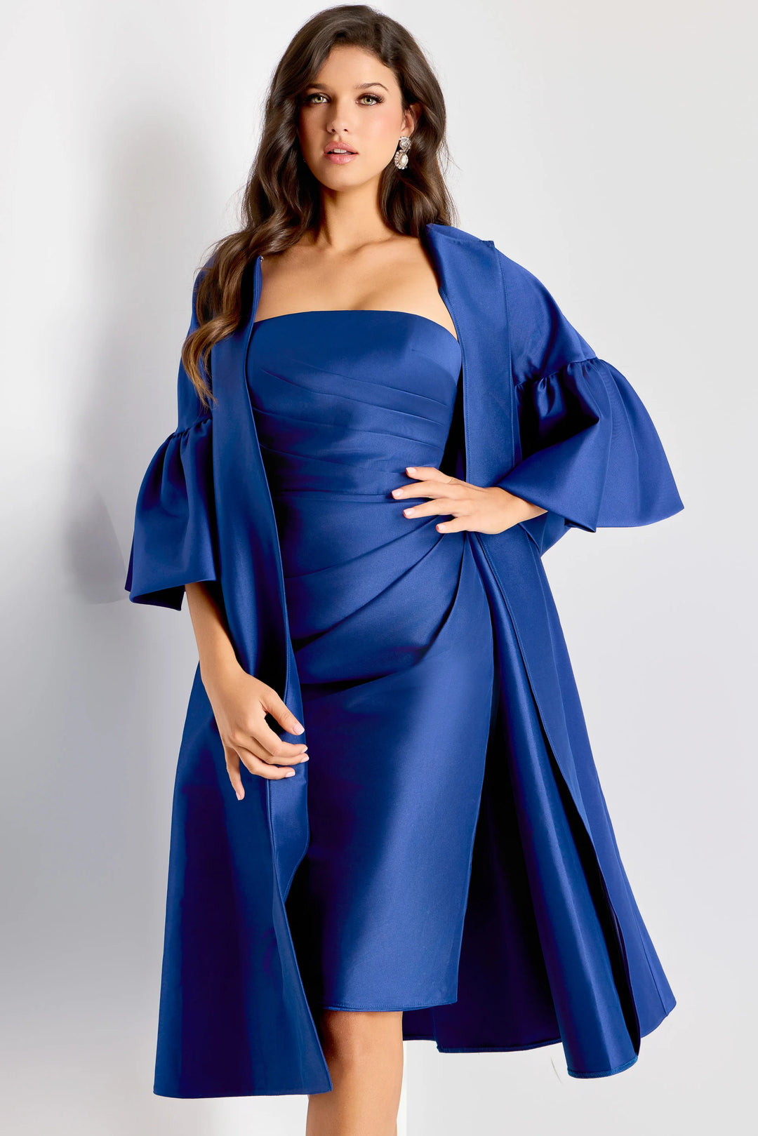 indigo satin dress Savannah Dress - Indigo, AU/UK 10