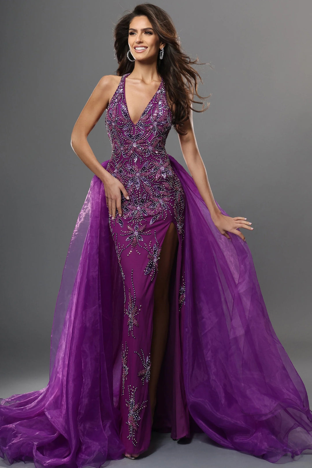 purple pageant dress Dresses Tagged "Purple" ABC Fashion style strapless dress Purple Rose Prom Dresses Sequined