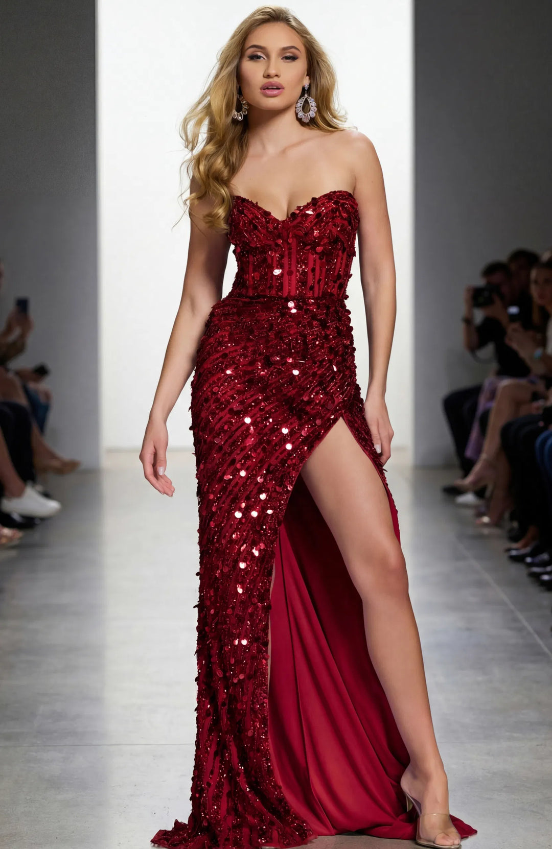Jovani 46714 Dress PLUM / 16 Jovani 46714 Dress PLUM / 16