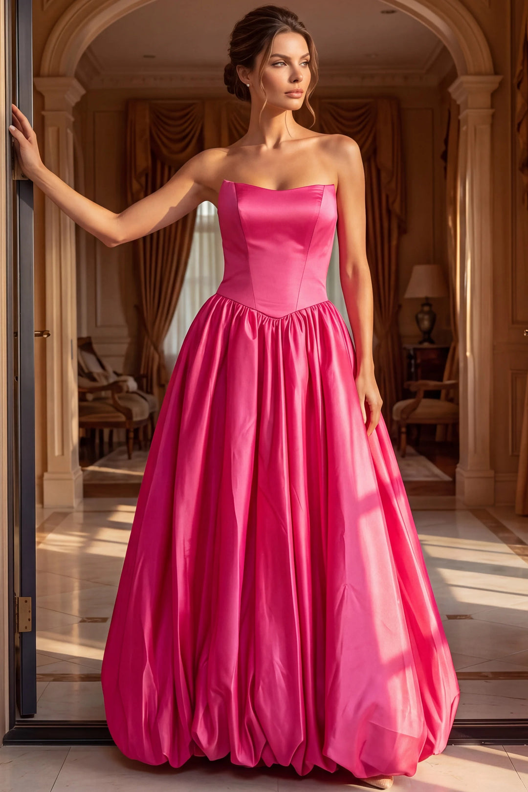 Jovani 48482 Dress Hot Pink / 2