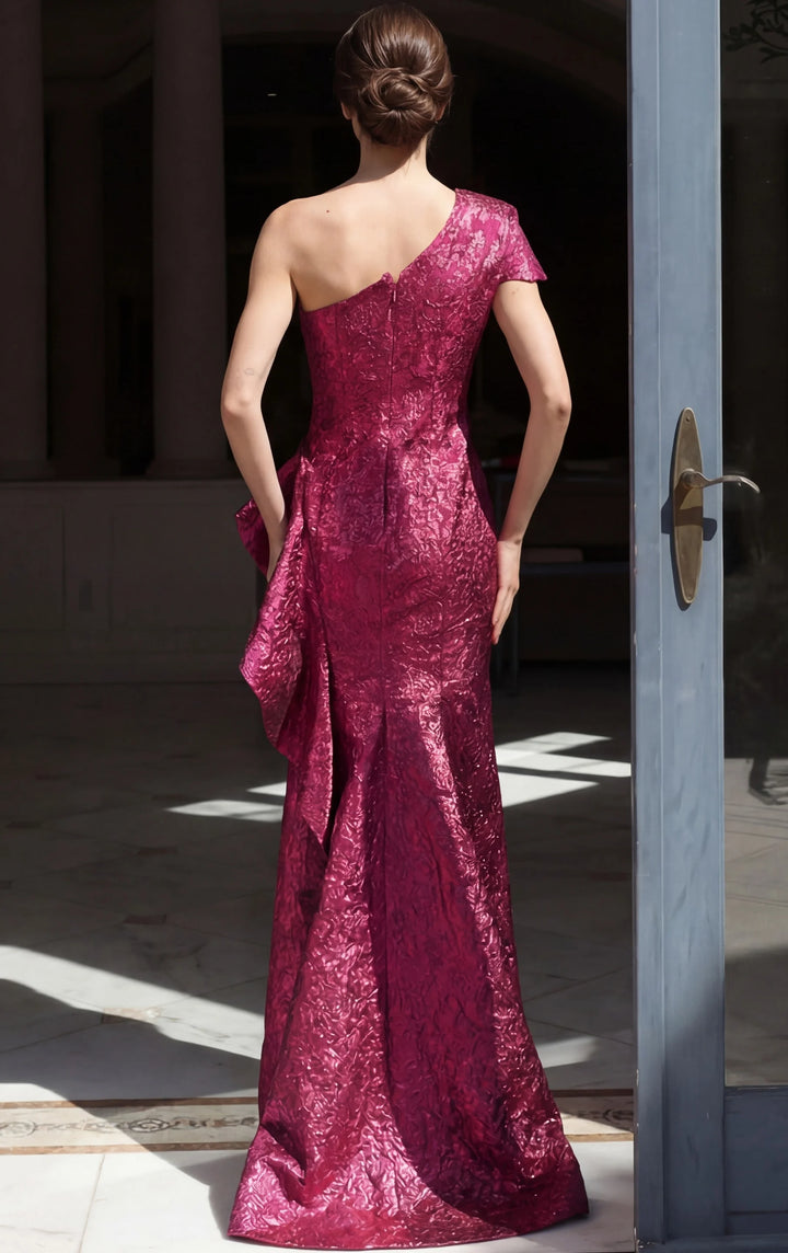 Jovani 52736 Mermaid Gown with Ruffle - FOSTANI.com