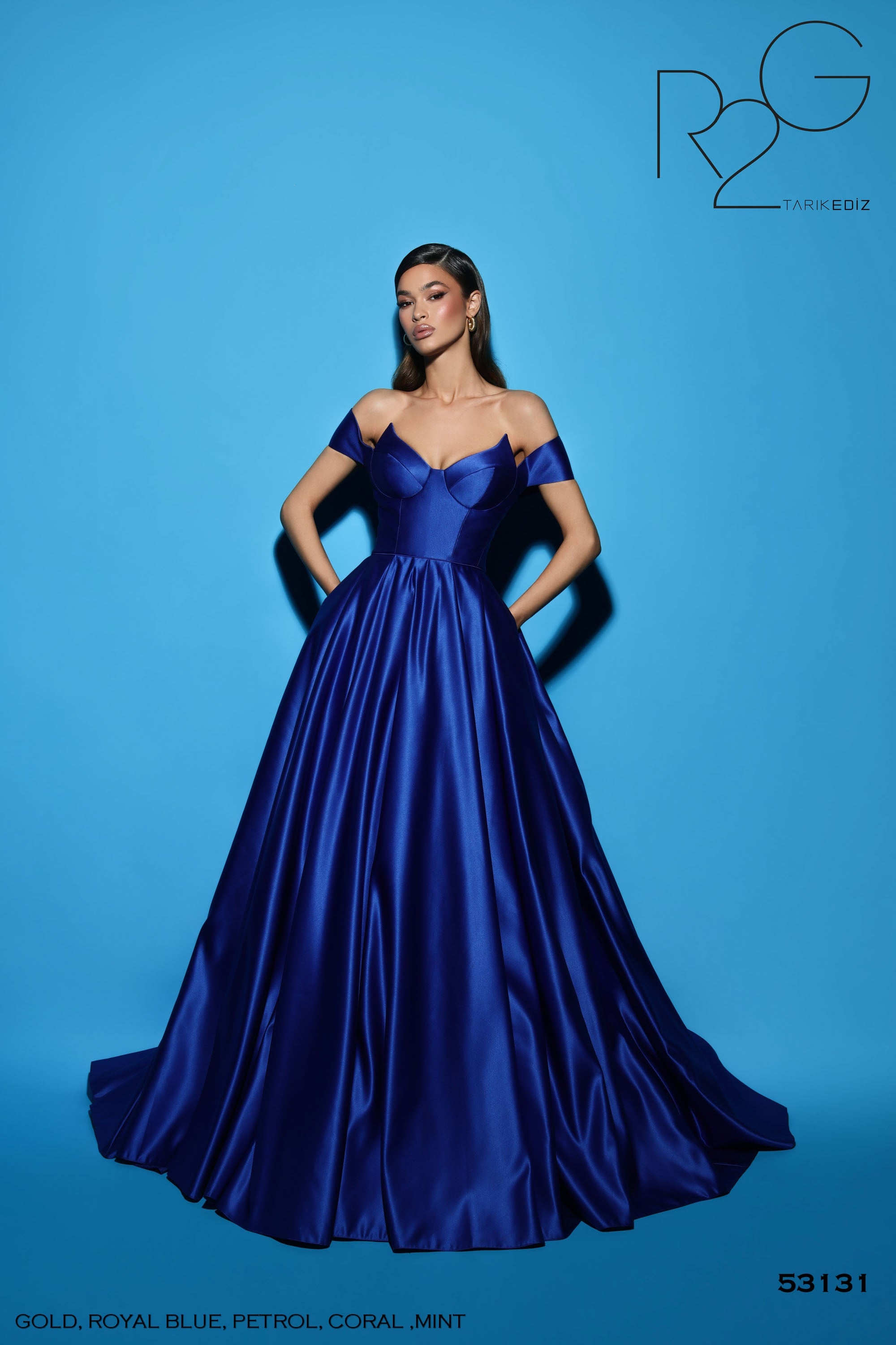 Petrol blue prom outlet dress