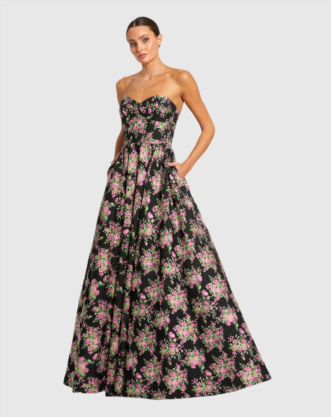 Are Juuls Charged When You Buy Them Mac Duggal 68780 Dress Floral Brocade Strapless Fitted Midi Are Juuls Charged When You Buy Them Mac Duggal 68780 Dress Floral Brocade Strapless Fitted Midi