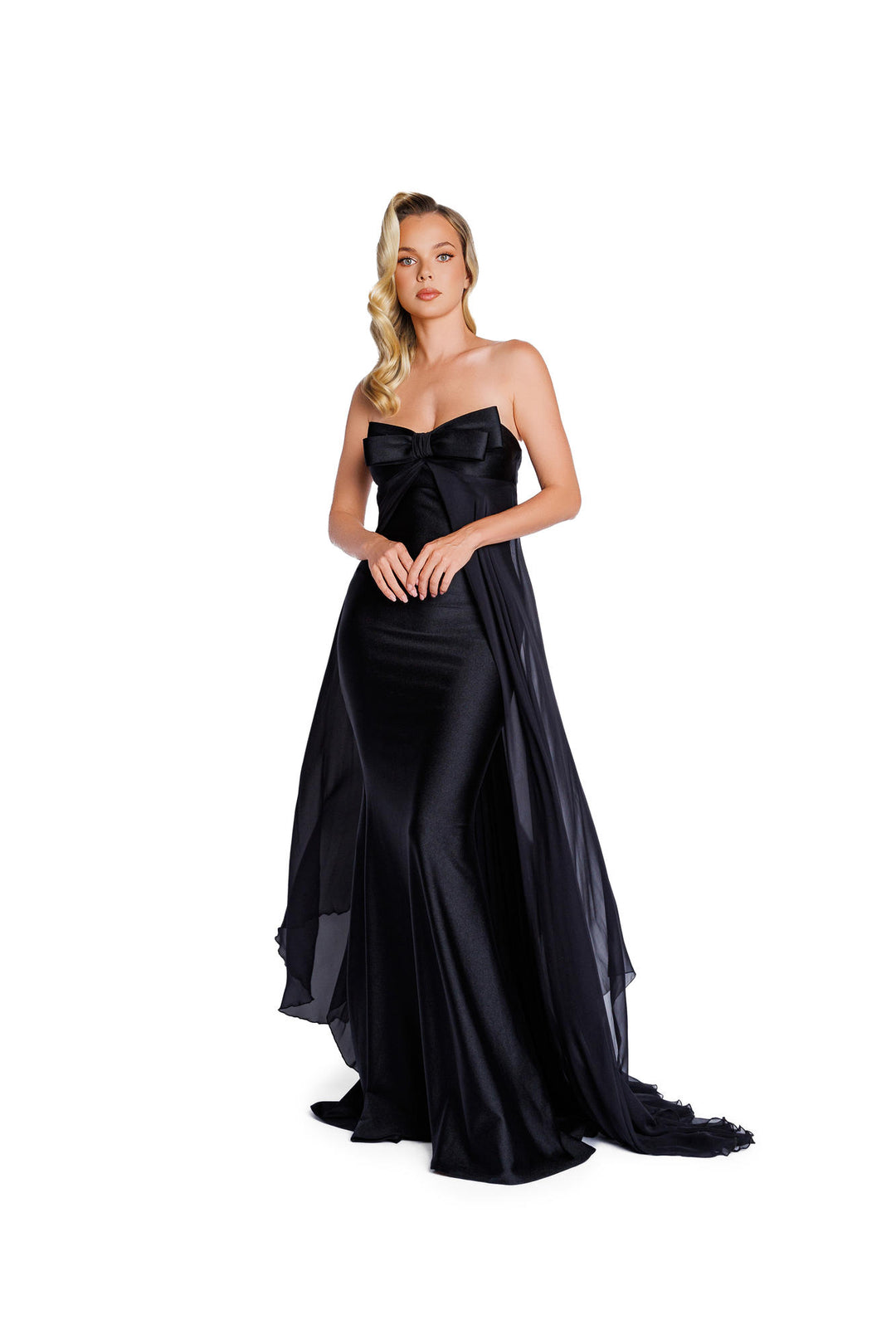 NICOLE BAKTI 7388 Dress 2 / Black NICOLE BAKTI 7388 Dress 2 / Black