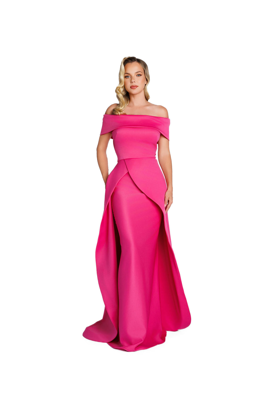 nicole bakti off the shoulder dress Nicole Bakti 7139 Dusty Rose / 16