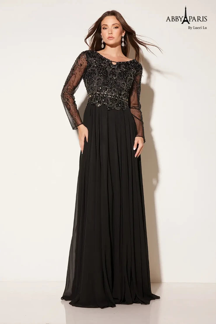 Abby Paris 96040W Dress - FOSTANI.com