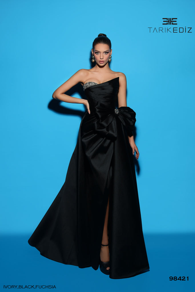TARIK EDIZ 98421 Dress | FOSTANI