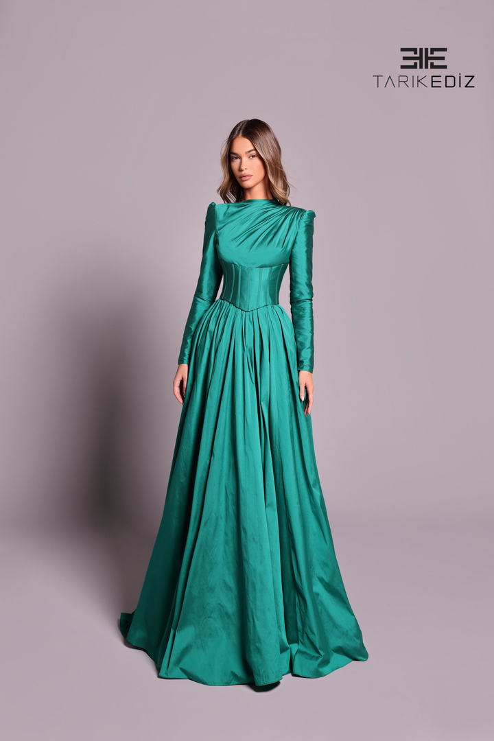 Tarik Ediz 99058 Dress - FOSTANI.com