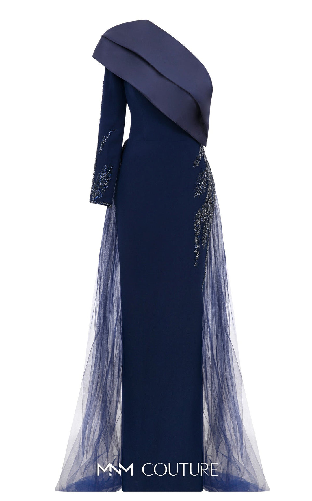 MNM Couture Style B1125 - A Graceful Cascade of Green Elegance - FOSTANI.com